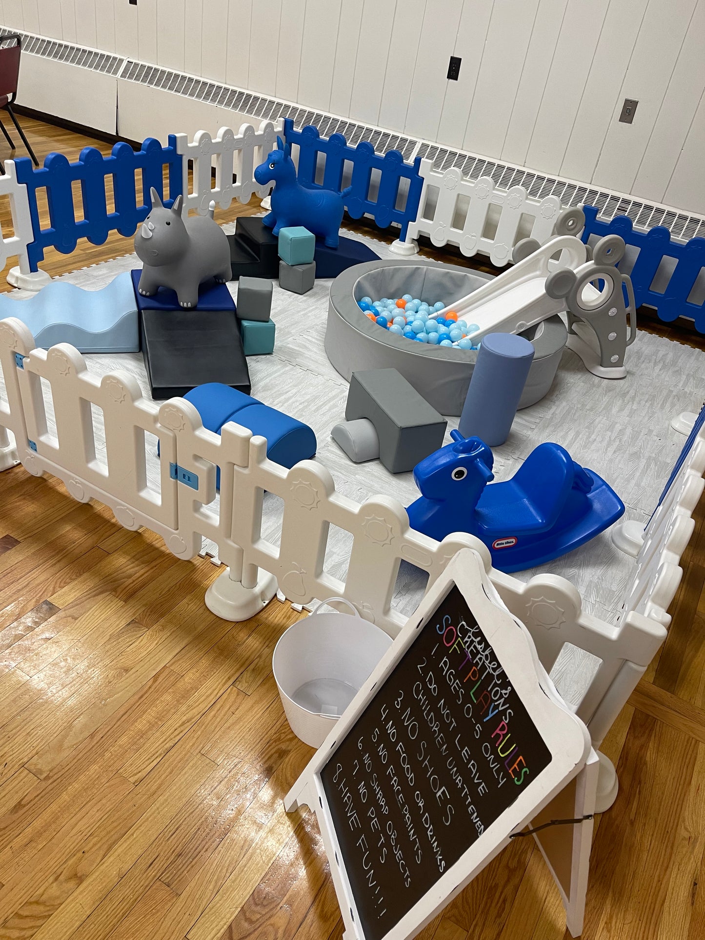 Plastic Soft Play Gates