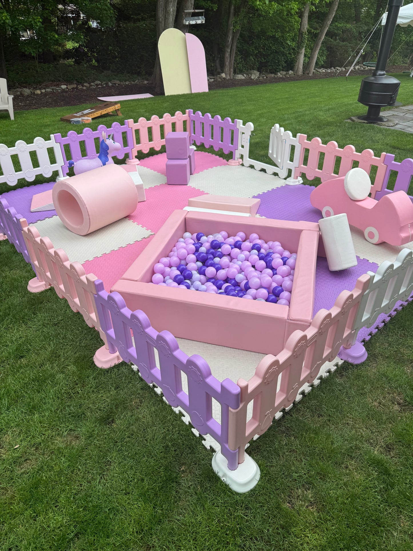 Plastic Soft Play Gates